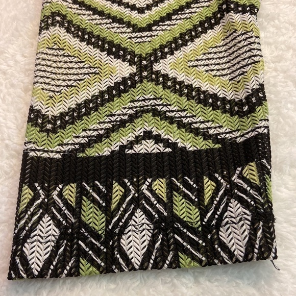 Alfred Dunner Open Front Chevron Pattern Cardigan Preowned Size PM - Picture 9 of 9